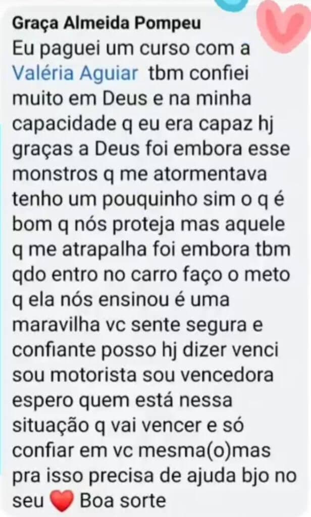 Depoimento de aluna 2