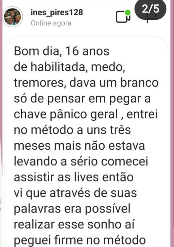 Depoimento de aluna 3